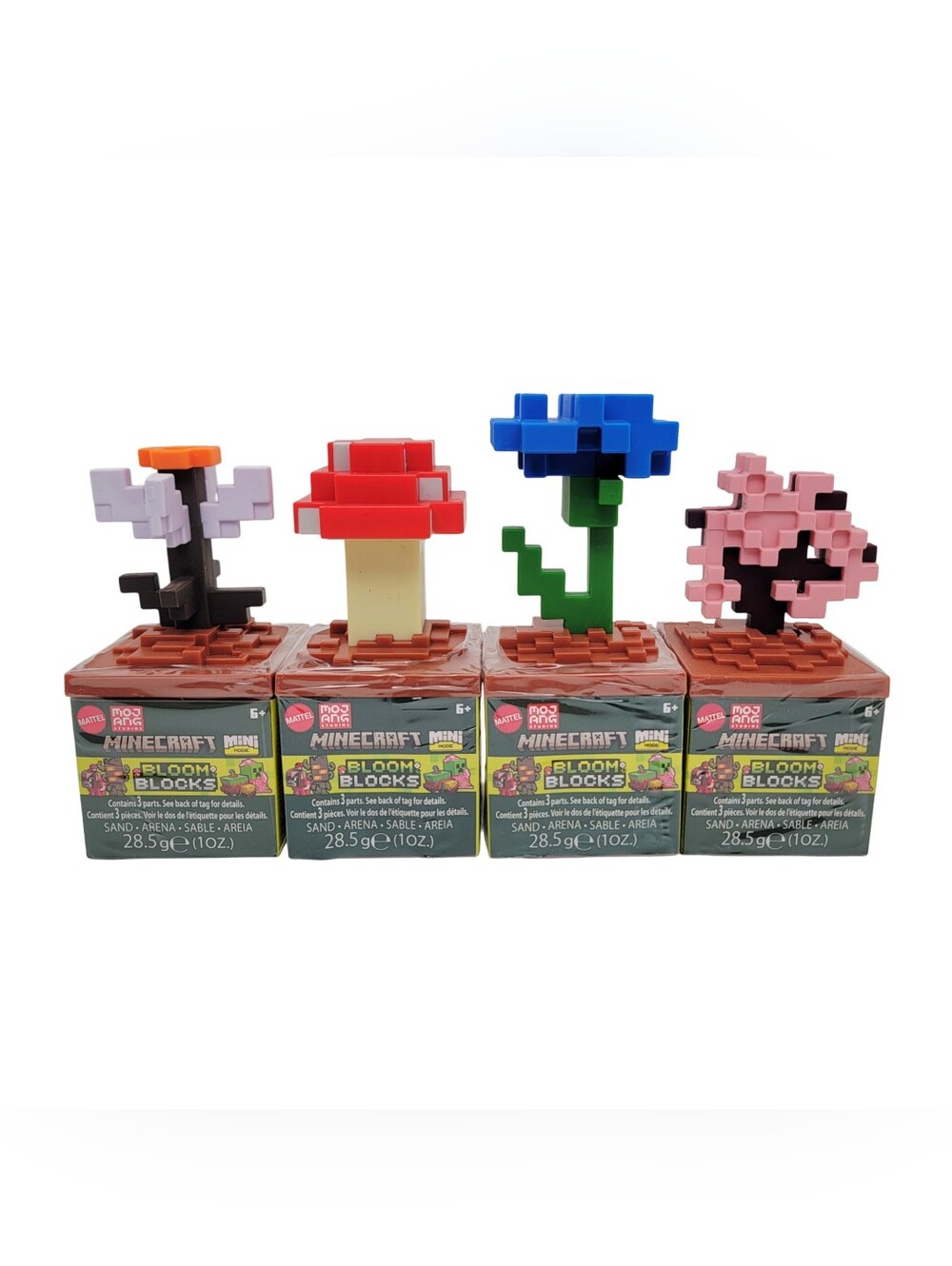 Minecraft Bloom Blocks Series 2 Mini Mode Figures Full Set